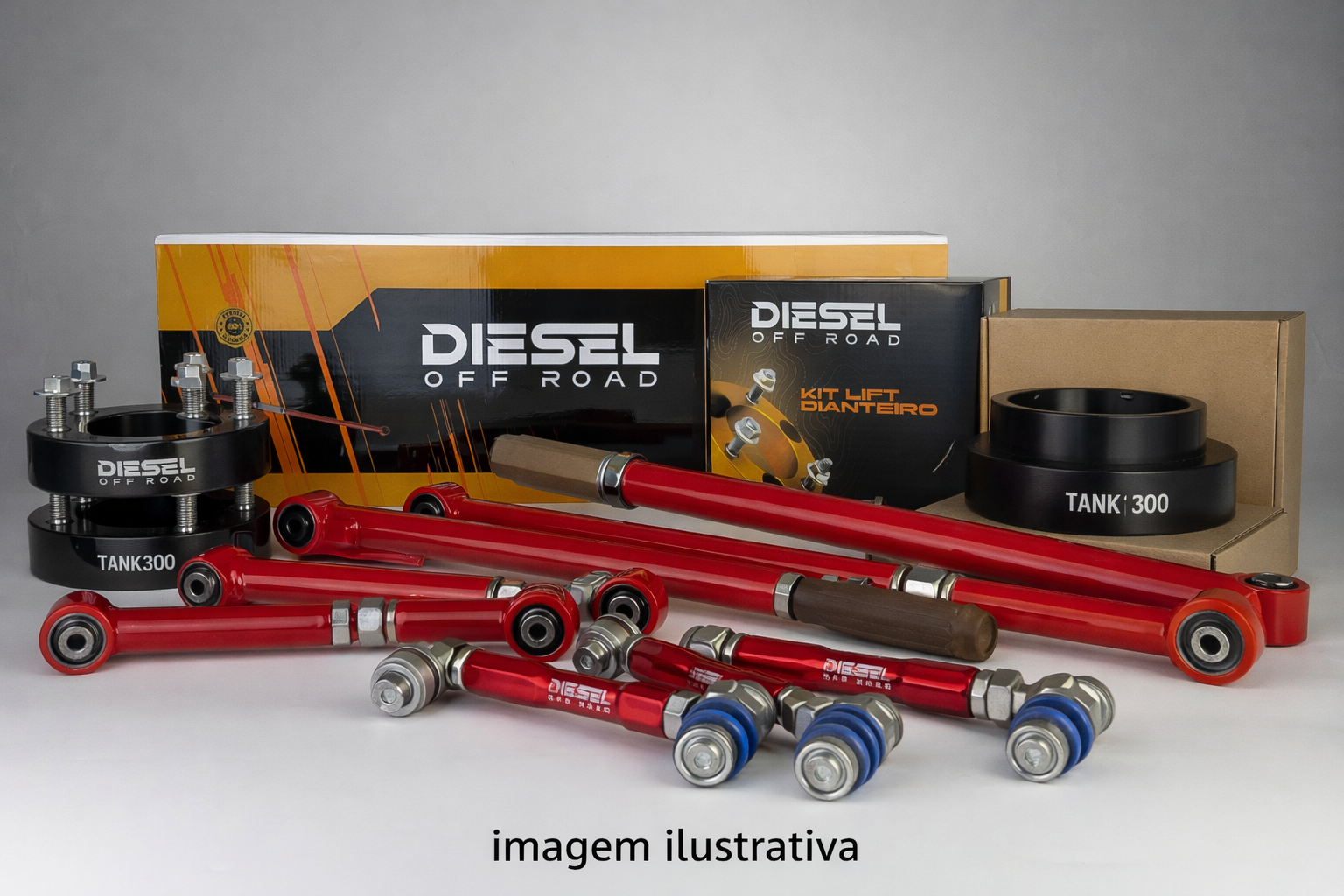 KIT LIFT 2” – STÁGIO 3 | GWM Tank 300 Hi4T