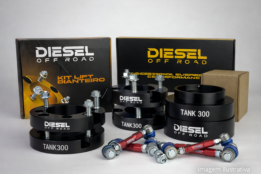 KIT LIFT 2” – ESTÁGIO 1 | GWM Tank 300 Hi4T